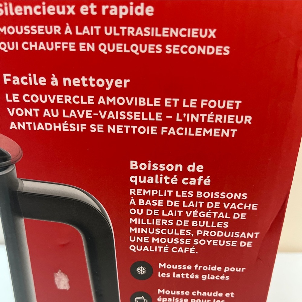 Instant Pot's Instant Milk Frother 10oz/295ml Hot/Cold Foam Maker (140-6001-01)